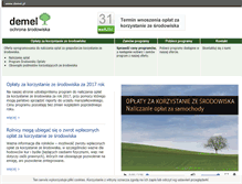 Tablet Screenshot of demel.pl